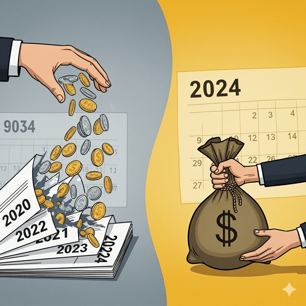 未払いの残業代と税金について