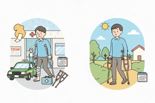 松葉杖の医療費控除対象について