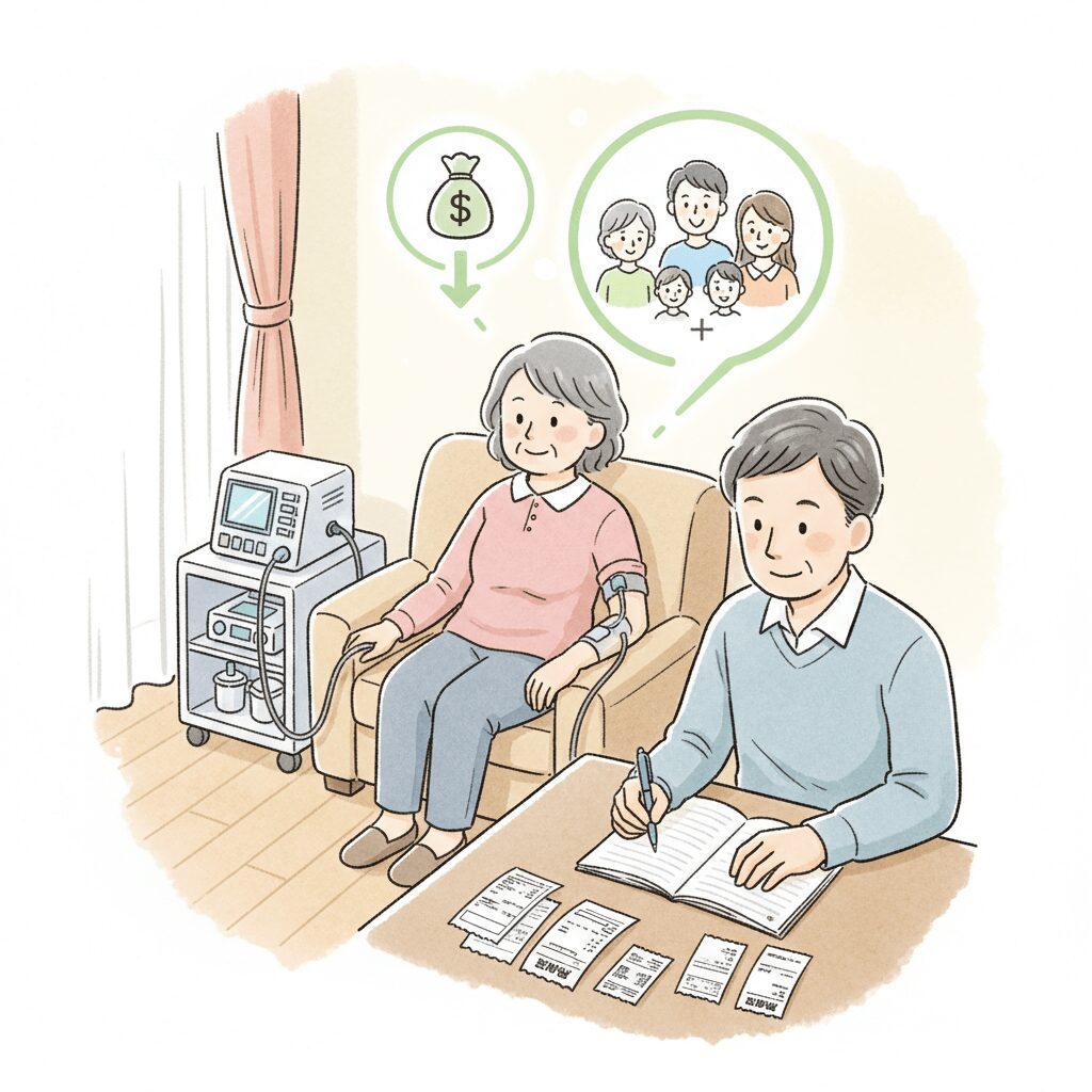腎臓病患者のための人工透析のための費用は、医療費控除の対象になる