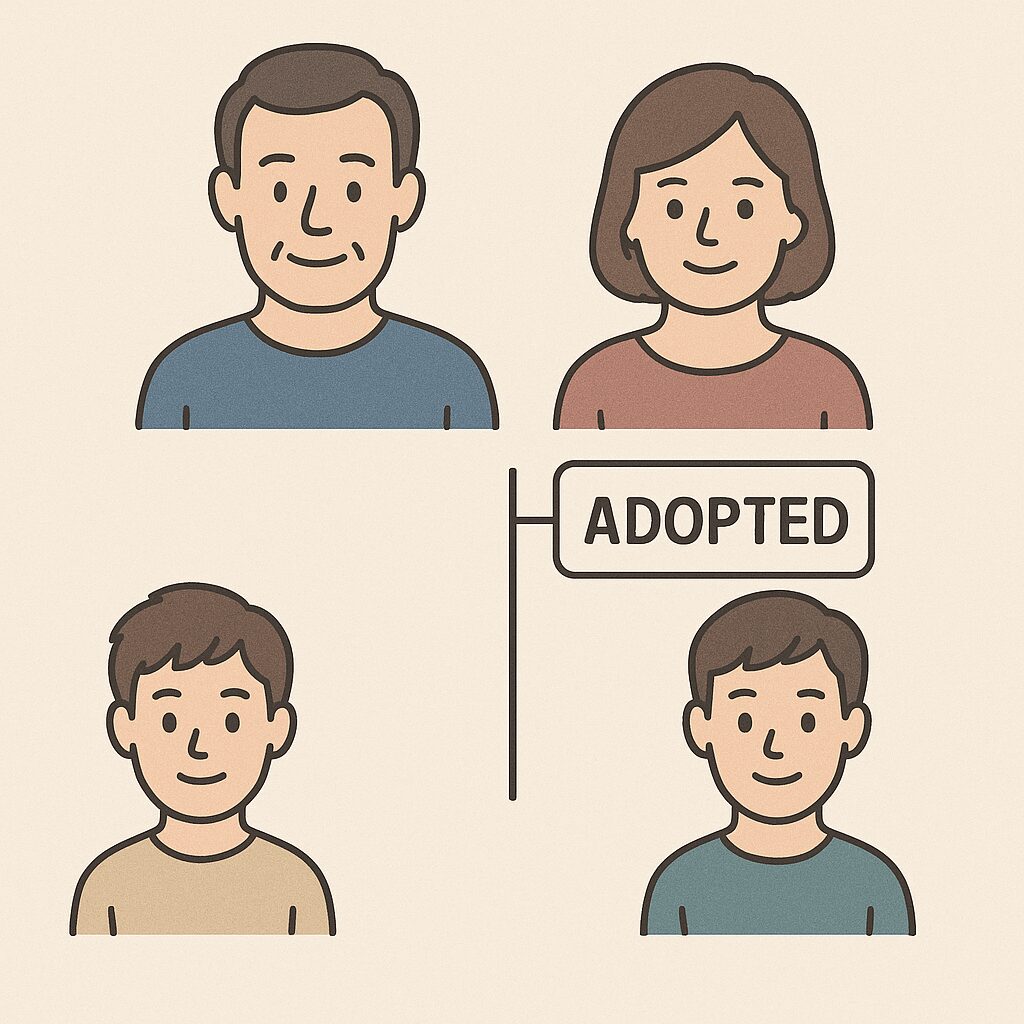 お父様の養子(お孫さん)は、お母様の相続人になる?
