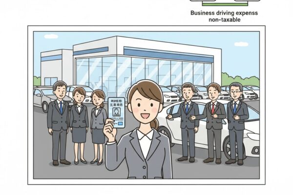 新入社員の運転免許費用と税金のお話