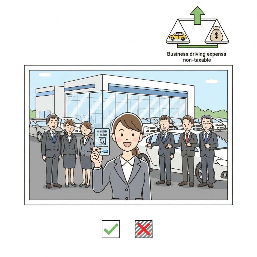 新入社員の運転免許費用と税金のお話