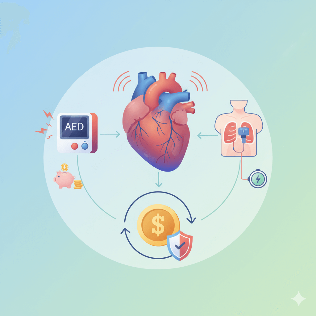 心臓病の治療に必要な「AED」や「ペースメーカー」の費用は「医療費控除」の対象になります！