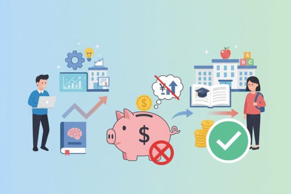 従業員の中学・高校等の学費負担は給与課税不要