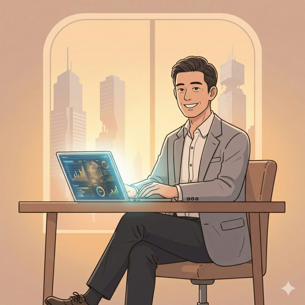 AIで「調べる」がタダ同然に—中小企業がコンサルなしで前に進める時代