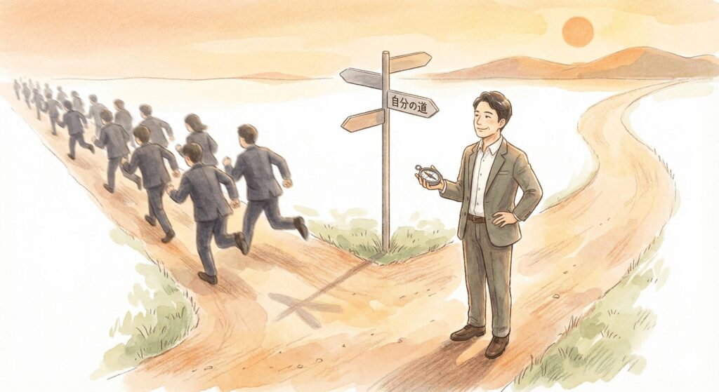 みんなと同じが正解とは限らない─流行に振り回されない「自分の軸」のつくり方