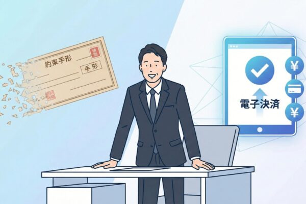 手形の廃止にともなう「でんさい」への移行と、印紙税の考え方