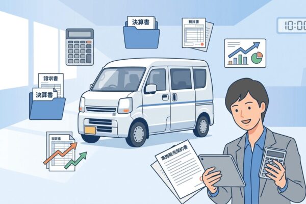 車両売却時の消費税と会計処理の基本