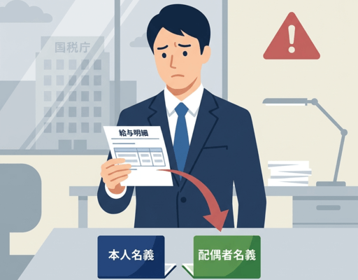 「口座が違うだけ」は通じません─給与を配偶者の口座に振り込むリスクと、今すぐすべき対応