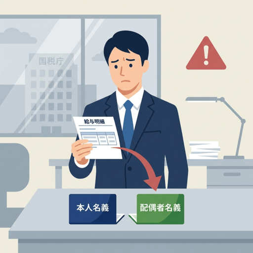 「口座が違うだけ」は通じません─給与を配偶者の口座に振り込むリスクと、今すぐすべき対応