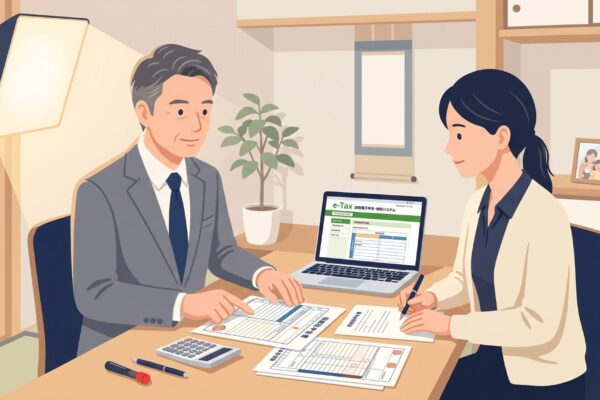 準確定申告をe-Taxで提出するときの必要書類まとめ｜確認書・委任状・PDF添付の注意点まで解説