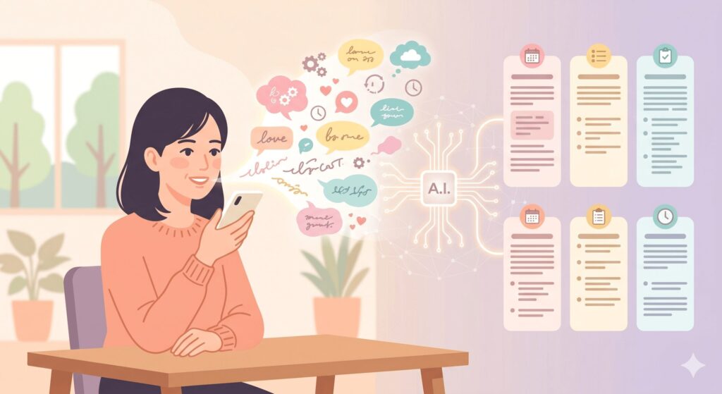 キーボードより話す方が早い？音声入力が考えを深める理由