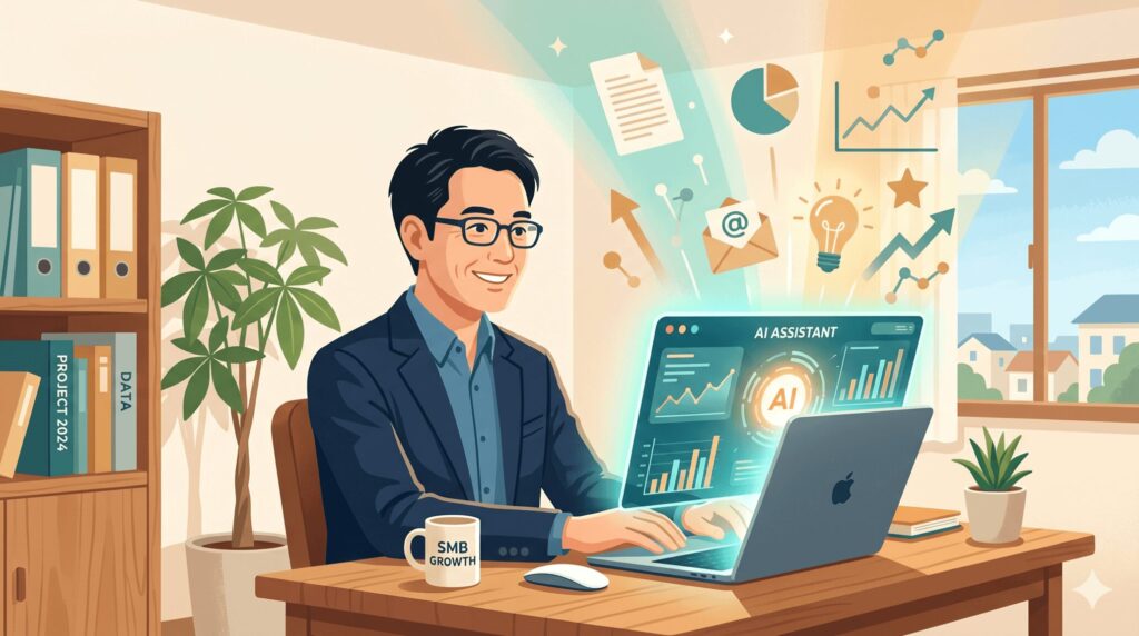AIがあれば、小さな会社が大企業に勝てる時代が来た