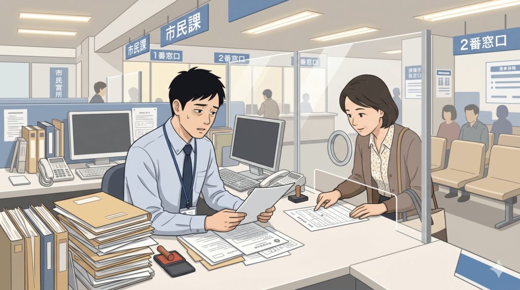給付金はうれしい。でも役所が疲れきったら、私たちの生活も困る