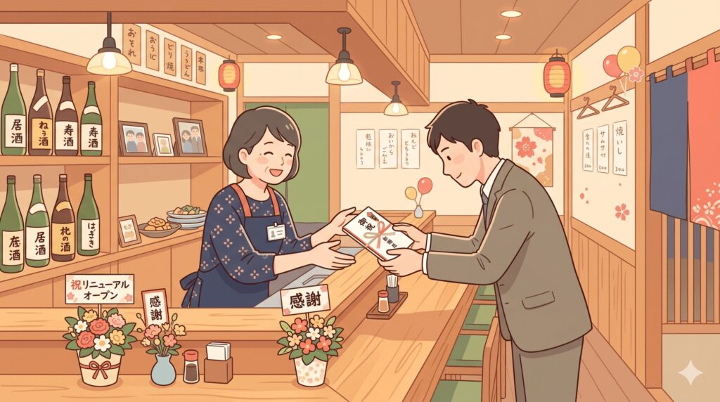 店舗改装でもらった「お祝い金」は、売上に入れるの？
