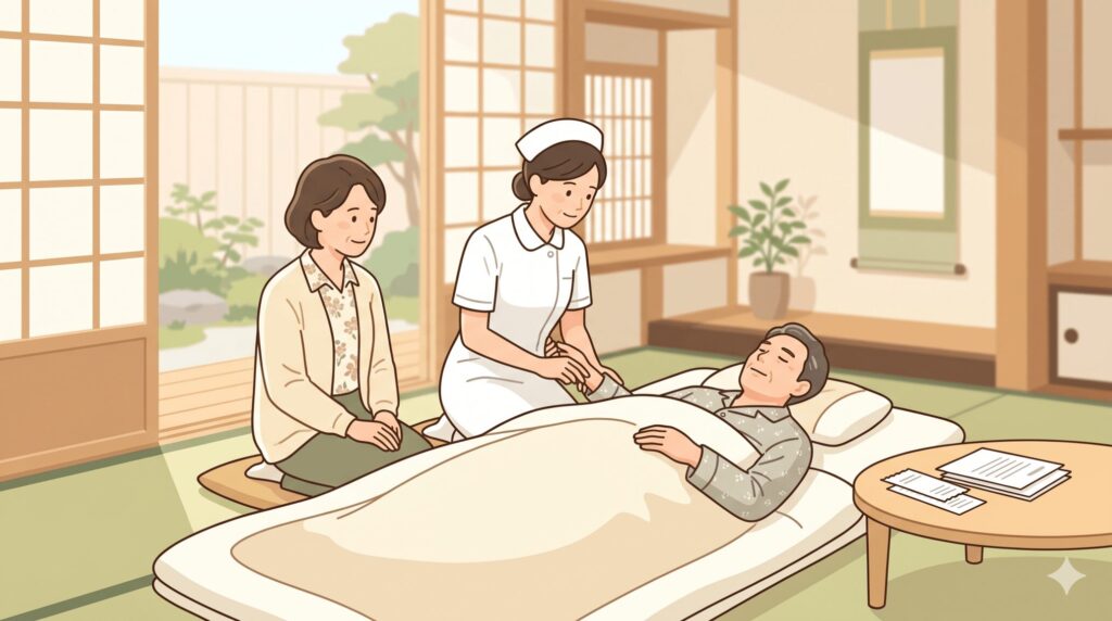 50歳の夫が訪問介護・訪問看護を利用した場合、医療費控除の対象になりますか？