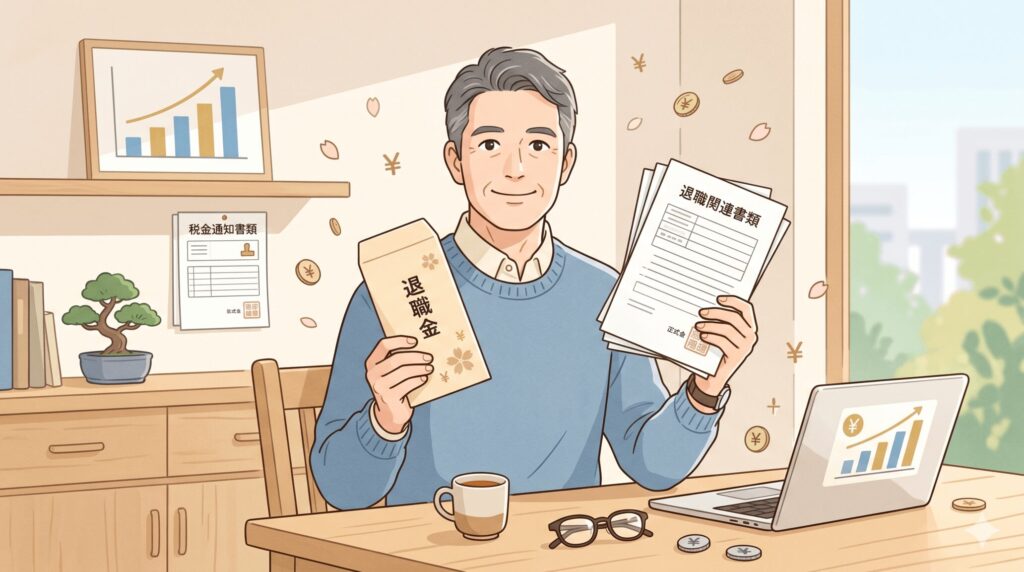 退職金をもらうと翌年の住民税は上がるのか？
