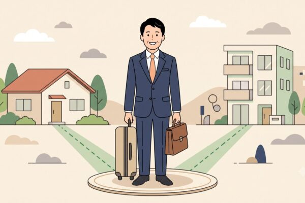 単身赴任の役員に2軒の社宅を貸す場合、「小規模住宅」の床面積はどう判定する？