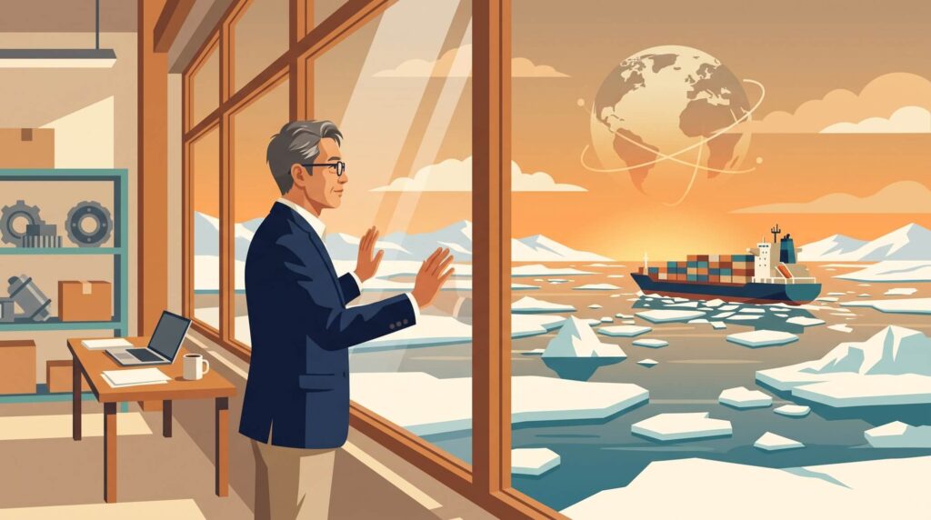 氷がとけた海に、大国が急ぐ理由 ― 温暖化と国益のあいだで考える日本の役割